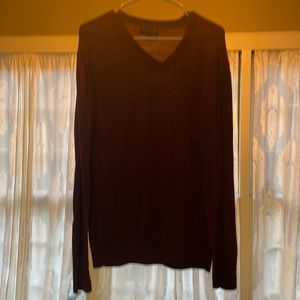 arge - Burgundy Banana Republic V-Neck Sweater